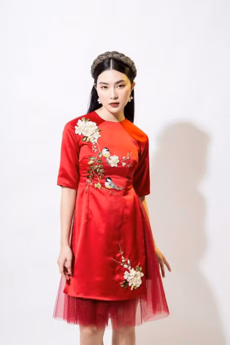 Day chinh la xu huong dien ao dai hoi chi em can hoc hoi ngay trong dip Tet nay! - Anh 4