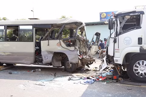 Hiện trường vụ tai nạn