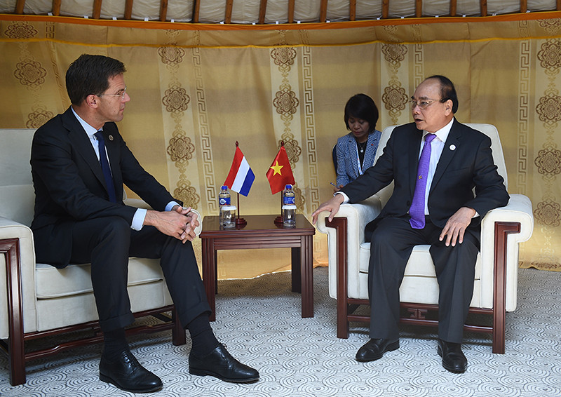 Thủ tướng Nguyễn Xuân Phúc vàThủ tướng Hà Lan Mark Rutte Thủ tướng Nguyễn Xuân Phúc vàThủ tướng Hà Lan Mark Rutte