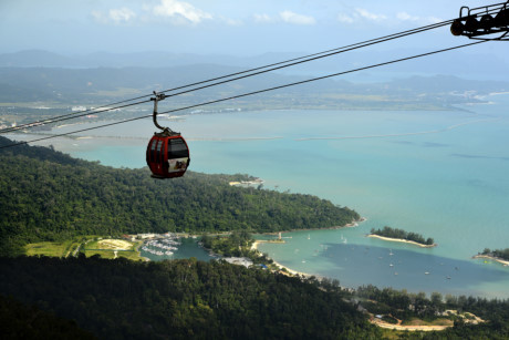 Cây cầu bộ hành lơ lửng giữa trời tại Langkawi - Ảnh 4 Cay cau bo hanh lo lung giua troi tai Langkawi - Anh 4