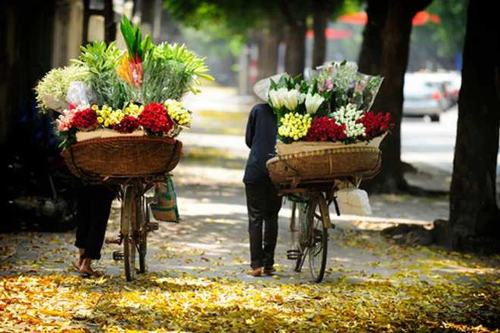 Xe hàng rong Hà Nội tuyệt đẹp qua ống kính nhiếp ảnh gia nước ngoài