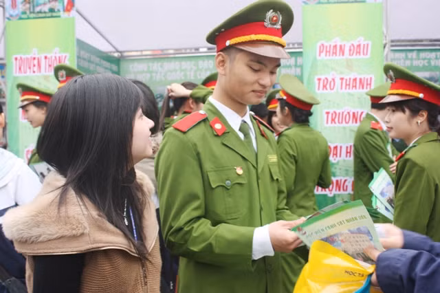 HSG quốc gia, có được xét tuyển thẳng vào trường Công an?