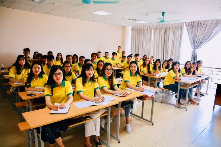 Sinh viên khoa Du lịch Trường Đại học Văn hóa TPHCM. Ảnh: TG