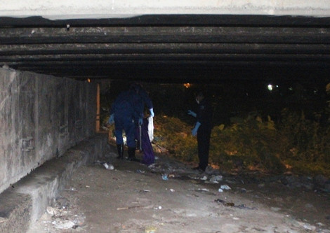 Hiện trường nơi phát hiện nam thanh niên tử vong. Hiện trường nơi phát hiện nam thanh niên tử vong.