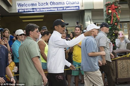 Chuyện đón Năm mới của nhà Tổng thống Obama
