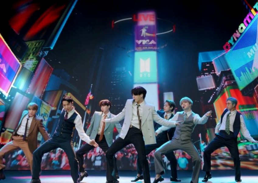 Nhóm nhạc BTS.