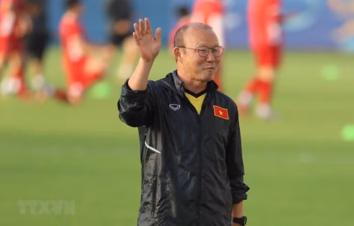 HLV Park Hang-seo. Ảnh TTXVN