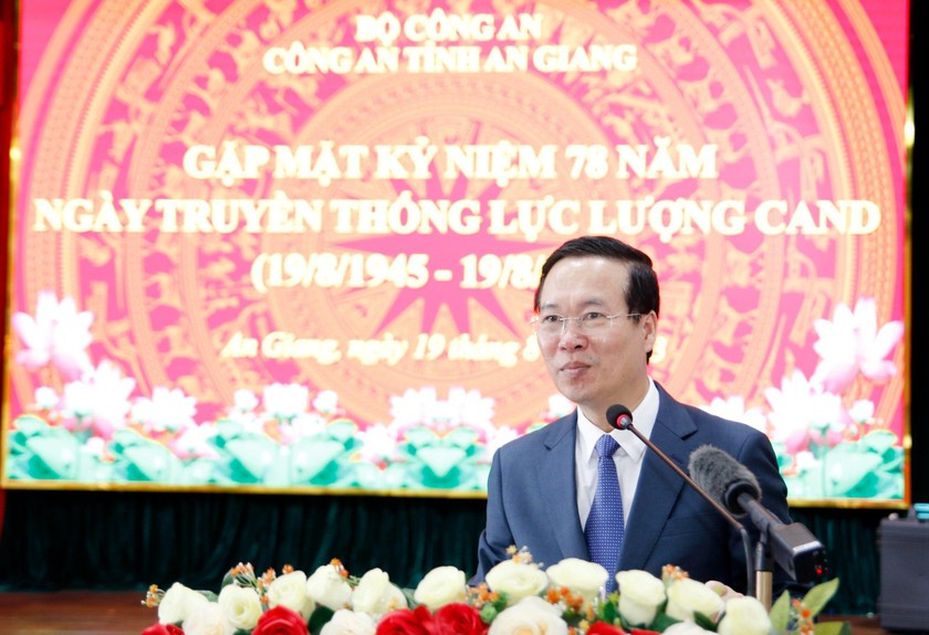 Chủ tịch nước Võ Văn Thưởng phát biểu chỉ đạo tại buổi làm việc. Chủ tịch nước Võ Văn Thưởng phát biểu chỉ đạo tại buổi làm việc.