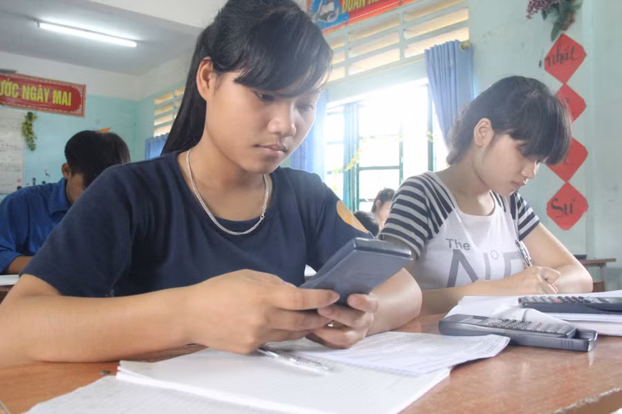 Học sinh Trường THPT số 1 (Lào Cai).