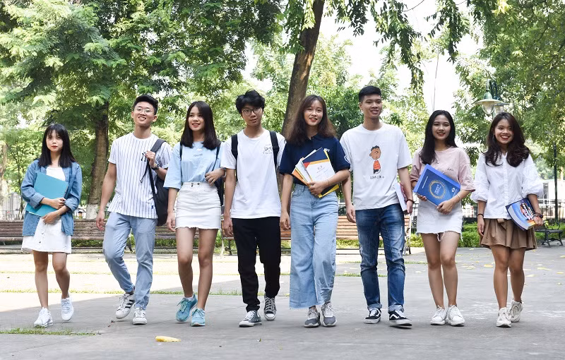 Sinh viên Trường ĐH Bách khoa Hà Nội.