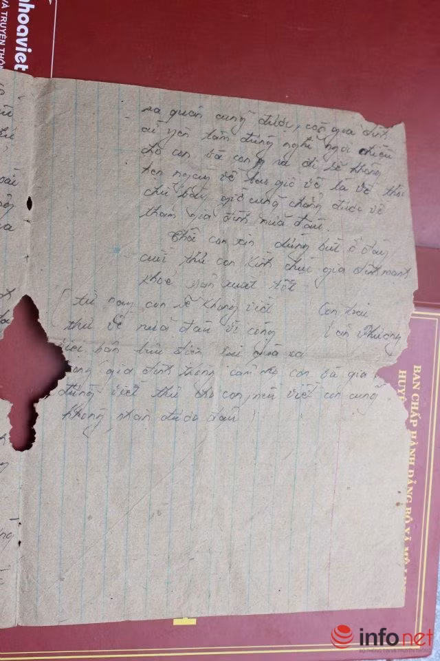 Lá thư cuối cùng của liệt si Nguyễn Văn Phương Lá thư cuối cùng của liệt si Nguyễn Văn Phương