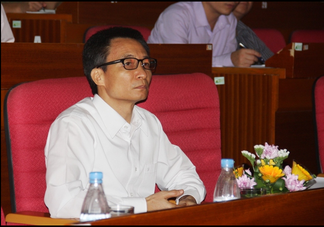 Phó Thủ tướng Vũ Đức Đam dự Hội nghị tại điểm cầu Hà Nội