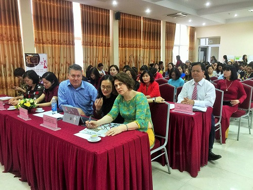 Các đại biểu quốc tế tham dự buổi lễ