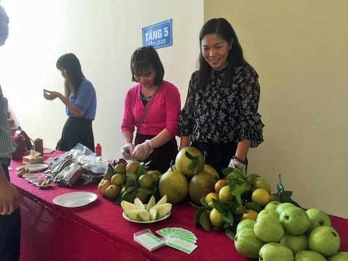 Các sản phẩm cây trái do chính nữ giảng viên Trường ĐH Nông Lâm chăm trồng