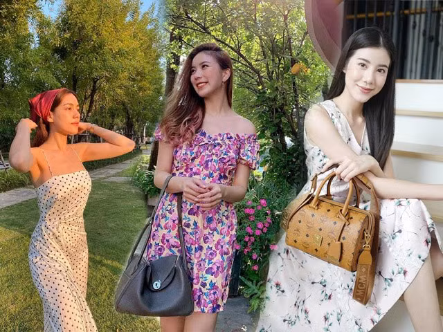 4 kiểu váy ngày hè đang được các cô gái Thái đua nhau diện