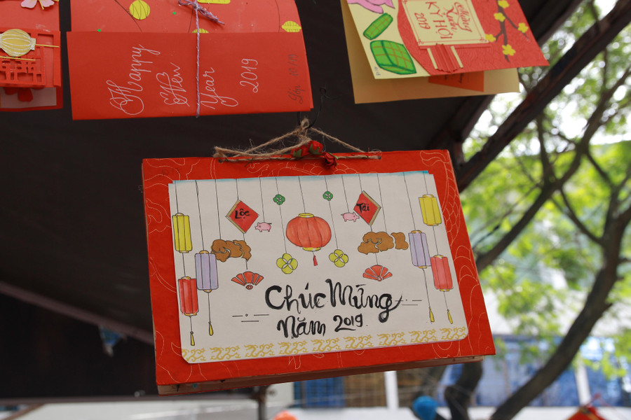 Thiệp handmade do học sinh tự thiết kế Thiệp handmade do học sinh tự thiết kế