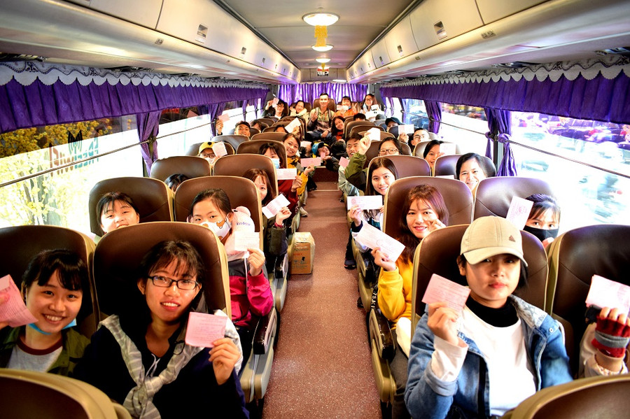 Tất cả đã sằn sàng để cùng nhau đồng hành trên chuyến xe