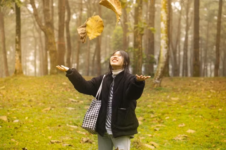 Em Nguyễn Hà Vy, cựu học sinh Trường THPT chuyên Hà Tĩnh. Ảnh: NVCC