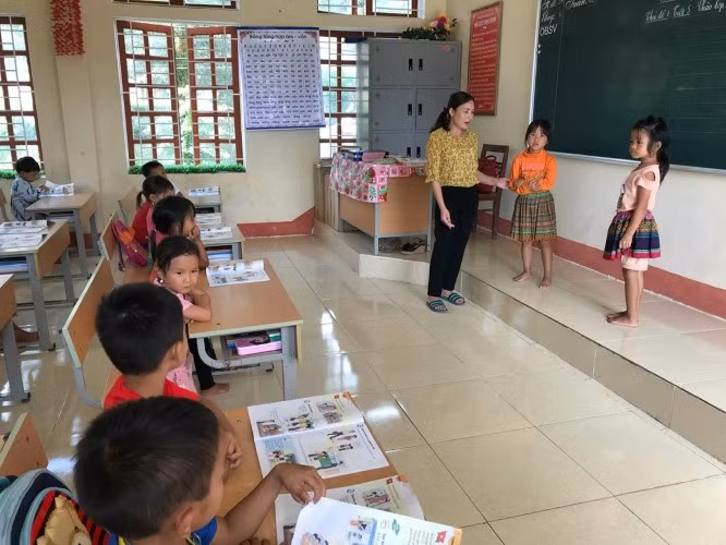 Tăng cường tiếng Việt giúp HS tự tin, học tốt hơn khi vào lớp 1.