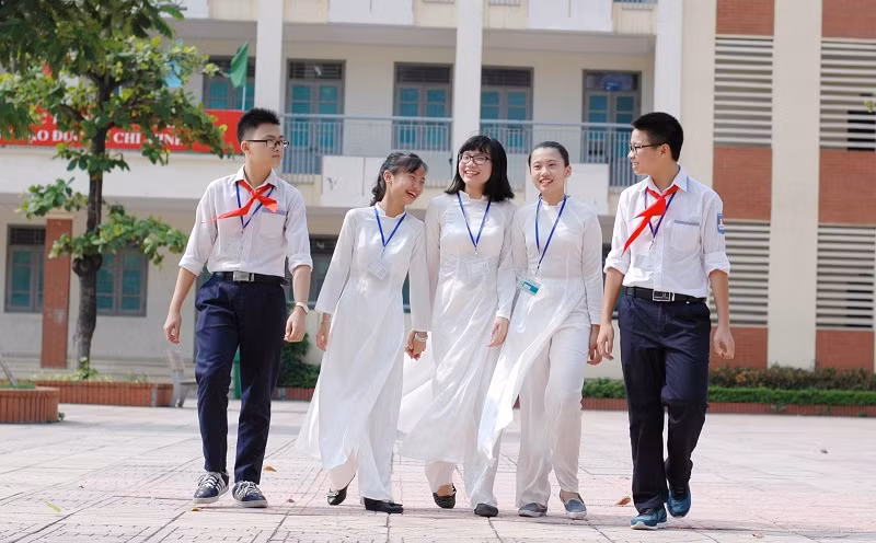 Giáo dục đạo đức lối sống cho học sinh, sinh viên luôn là nhiệm vụ quan trọng của các nhà trường. Ảnh minh họa