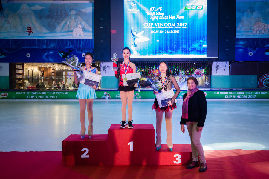 Giải Nhất danh giá của hạng mục Basic Novice A (nữ) đã được trao cho em Trần Khánh Linh với màn trình diễn rất ấn tượng. Trong khi đó, các thí sinh Nguyễn Quang Minh và Lê Diệu Hương cũng đã xuất sắc giành được giải cao nhất cho các hạng mục Basic Novice A (nam) và Pre Novice (nữ). Những gương mặt xuất sắc này đều được trao huân chương, giấy chứng nhận và giải thưởng của chương trình.