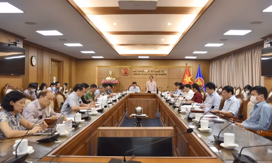 Ban Chỉ đạo cấp quốc gia Kỳ thi tốt nghiệp THPT năm 2022 tổ chức cuộc họp lần thứ nhất.