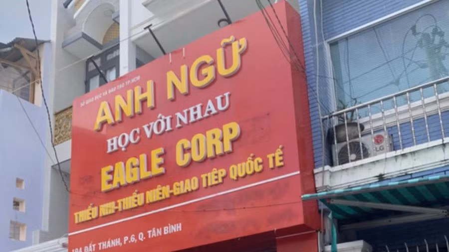 Công an TP.HCM vào cuộc điều tra vụ việc Trung tâm Anh ngữ Đại Bàng hoạt động không phép. Ảnh minh hoạ báo Tuổi Trẻ