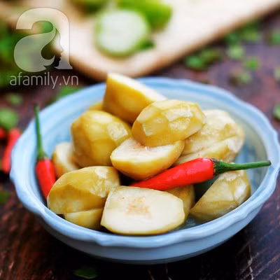 Giòn ngon đã thèm với món cóc non ngâm chua ngọt 12