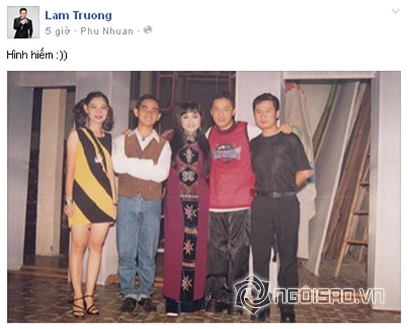 Lam Trường không nhịn được cười khi nhìn lại ảnh cũ