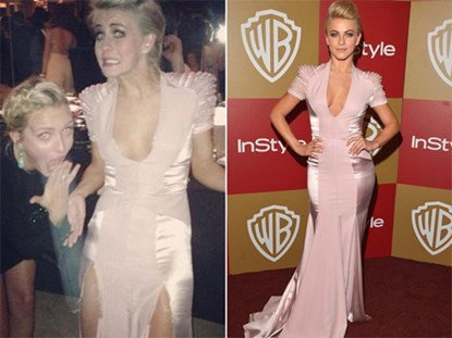 Sao ngượng ngùng vì sự cố váy áo tại Quả cầu vàng ảnh 2 Sao ngượng ngùng vì sự cố váy áo tại Quả cầu vàng ảnh 2