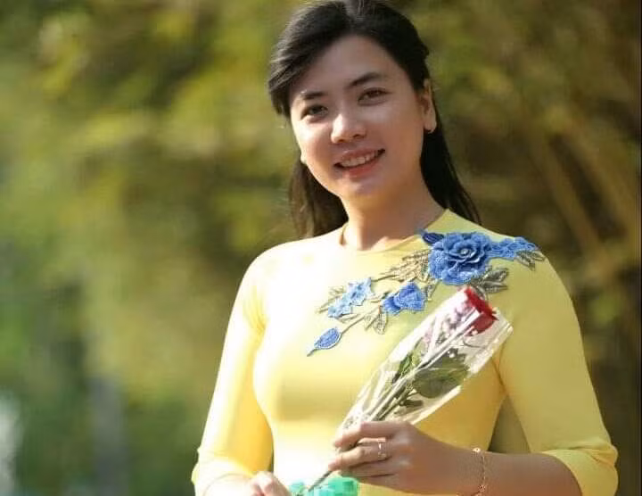 Phóng viên Nguyễn Thị Duy Anh.