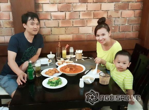 Lã Thanh Huyền và chồng con 1 Lã Thanh Huyền và chồng con 1