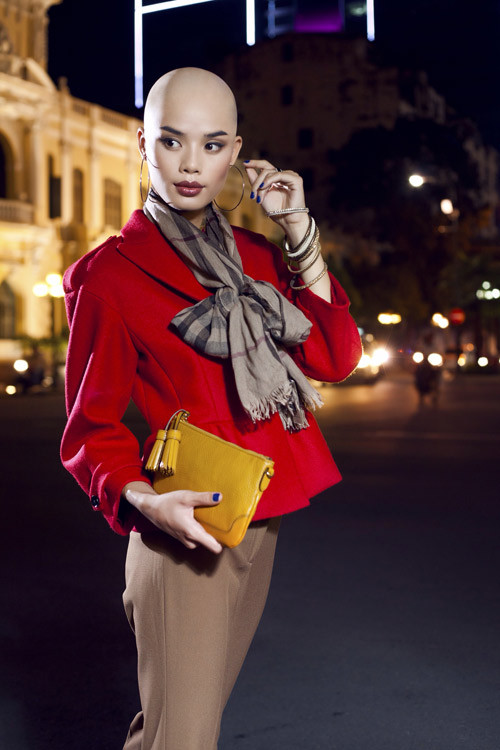 Những “mỹ nhân đầu trọc” gây xôn xao showbiz Việt ảnh 8 Thu Hiền từng lọt vào top 5 chương trình Vietnams Next Top Model 2010. Tên tuổi của cô khá mờ nhạt cho tới khi giành được danh hiệu quán quân của Cuộc đua kỳ thú 2013.