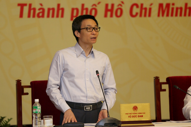 Phó Thủ tướng Vũ Đức Đam phát biểu tại Hội nghị. Ảnh: VGP/Đình Nam