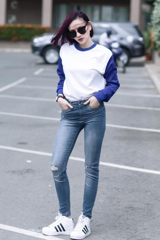 ... đến năng động, khỏe khoắn của Thu Thủy. Gu thời trang sành điệu của 5 bà mẹ Vbiz