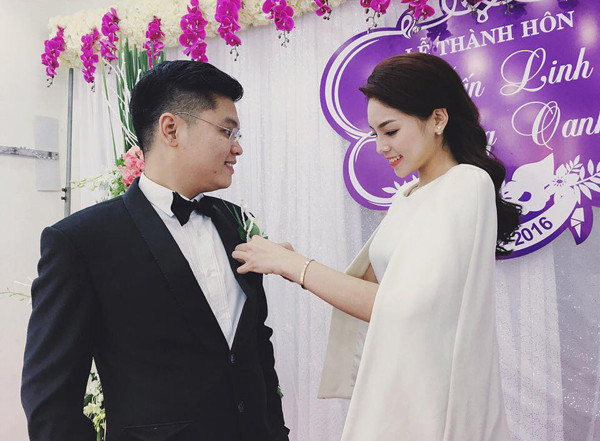 Kỳ Duyên rạng rỡ trong đám cưới của anh trai ảnh 2 Kỳ Duyên rạng rỡ trong đám cưới của anh trai ảnh 2