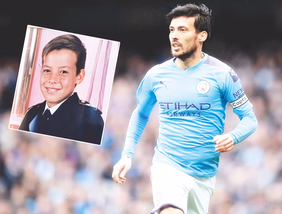 David Silva đã thể hiện đam mê bóng đá từ khi còn rất nhỏ