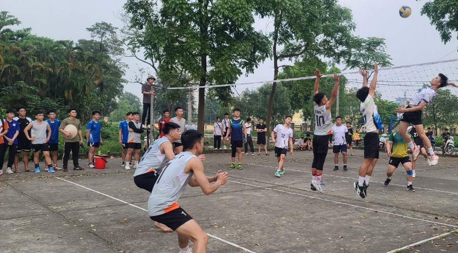 Một hoạt động thể thao của sinh viên Trường Đại học Sư phạm (Đại học Thái Nguyên). Ảnh: Website nhà trường Một hoạt động thể thao của sinh viên Trường Đại học Sư phạm (Đại học Thái Nguyên). Ảnh: Website nhà trường