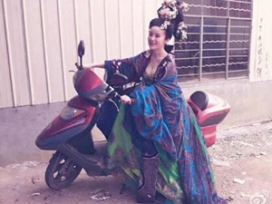 Hình ảnh hậu trường nhí nhố của Võ Tắc Thiên