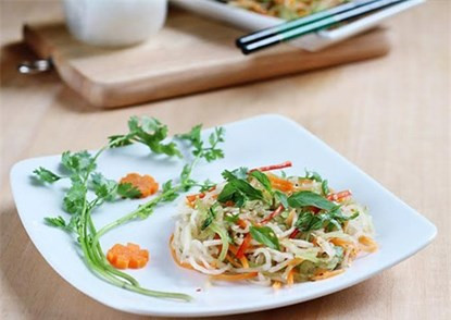 nộm ngao, ổi, dưa chuột nộm ngao, ổi, dưa chuột