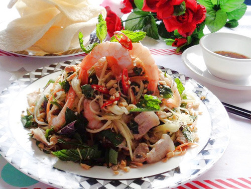 Cách làm gỏi đu đủ tôm thịt đơn giản mà ngon - 4