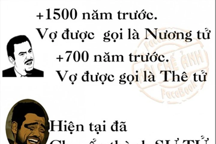 “Chết cười” với định nghĩa "vợ là gì?"