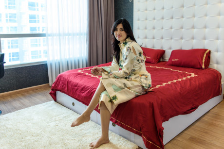 Căn hộ gần 7 tỷ đồng của diễn viên Huỳnh Tiên - Ảnh 7 Can ho gan 7 ty dong cua dien vien Huynh Tien - Anh 7