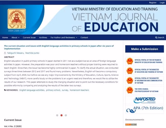 Chuyển tải tri thức trên Tạp chí Giáo dục: Sức bật tuổi 20 ảnh 1