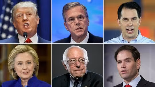 Các gương mặt sáng giá của lưỡng đảng Mỹ. Ảnh: AP