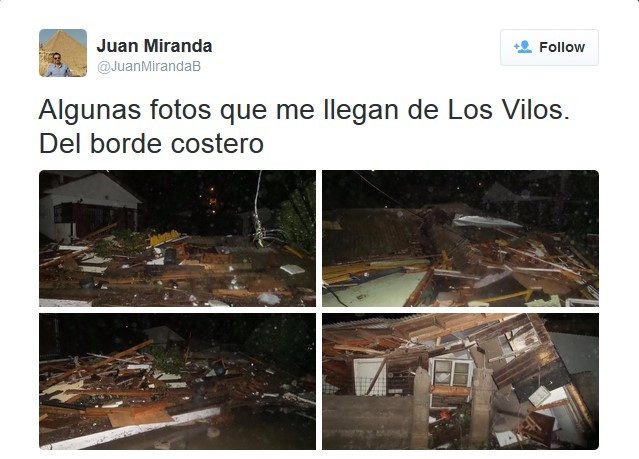 Những hình ảnh kinh hoàng sau động đất 8.3 độ Richter ở Chile - Ảnh 3 Những hình ảnh kinh hoàng sau động đất 8.3 độ Richter ở Chile - Ảnh 3