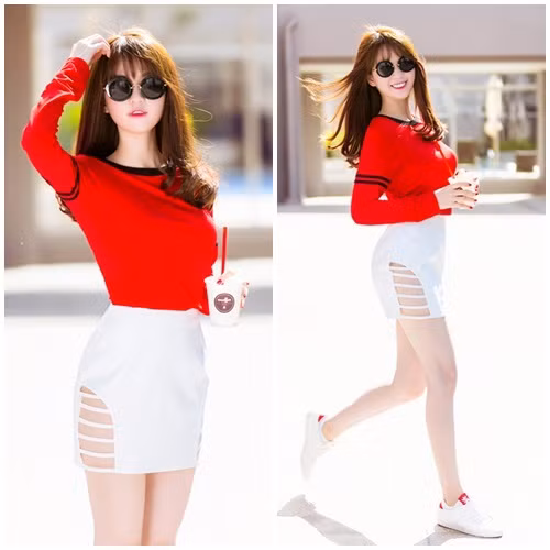 Hình ảnh: Ngọc Trinh khoe dáng nuột nà cùng BST váy đầm mùa hè 2015 số 2