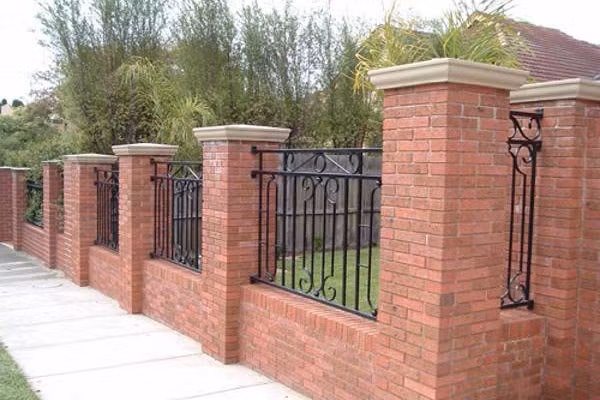 Gợi ý mẫu hàng rào xây gạch đẹp phù hợp với mọi ngôi nhà