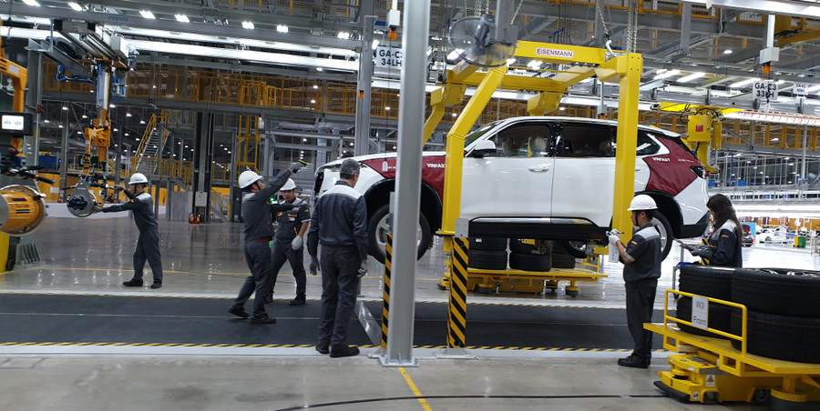 Xưởng lắp ráp ô tô VinFast Xưởng lắp ráp ô tô VinFast
