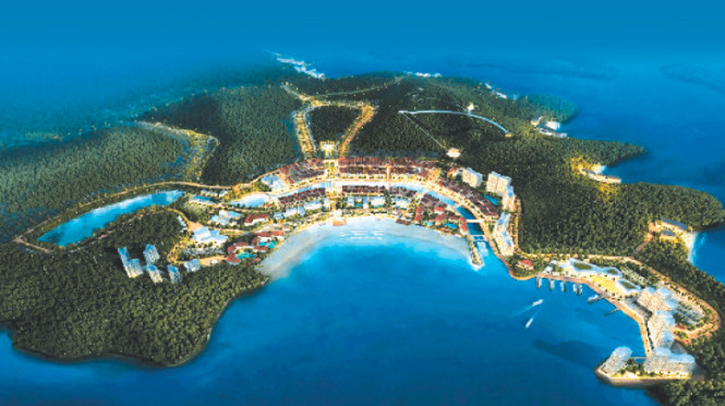 Quần thể du lịch nghỉ dưỡng Cát Bà trong tương lai (ảnh INT) Quần thể du lịch nghỉ dưỡng Cát Bà trong tương lai (ảnh INT)